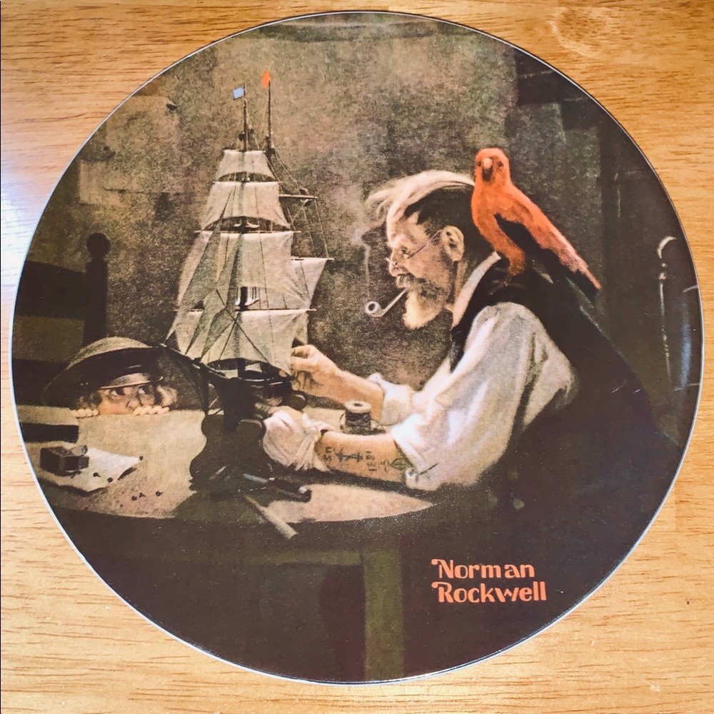 LIMITED EDITION NORMAN ROCKWELL PLATE - Picture 1 of 6